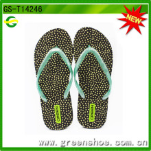 Hot Selling Lady EVA Flip Flop Slippers (GS-T14246)